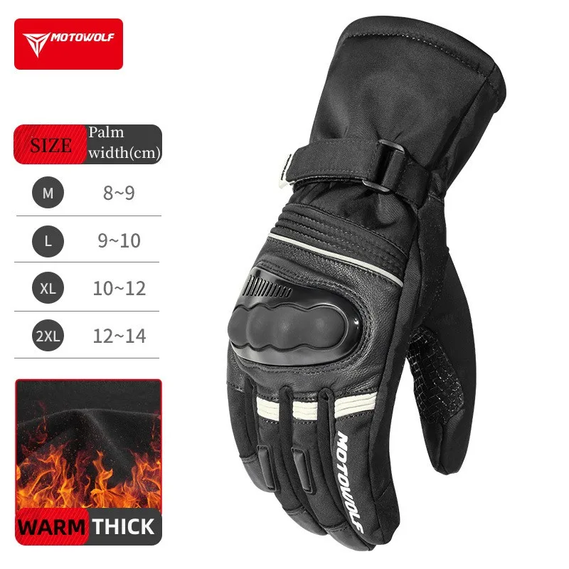 Motowolf Winter Motorcycle Glo - Ski Glove Waterproof 리뷰 및 가격