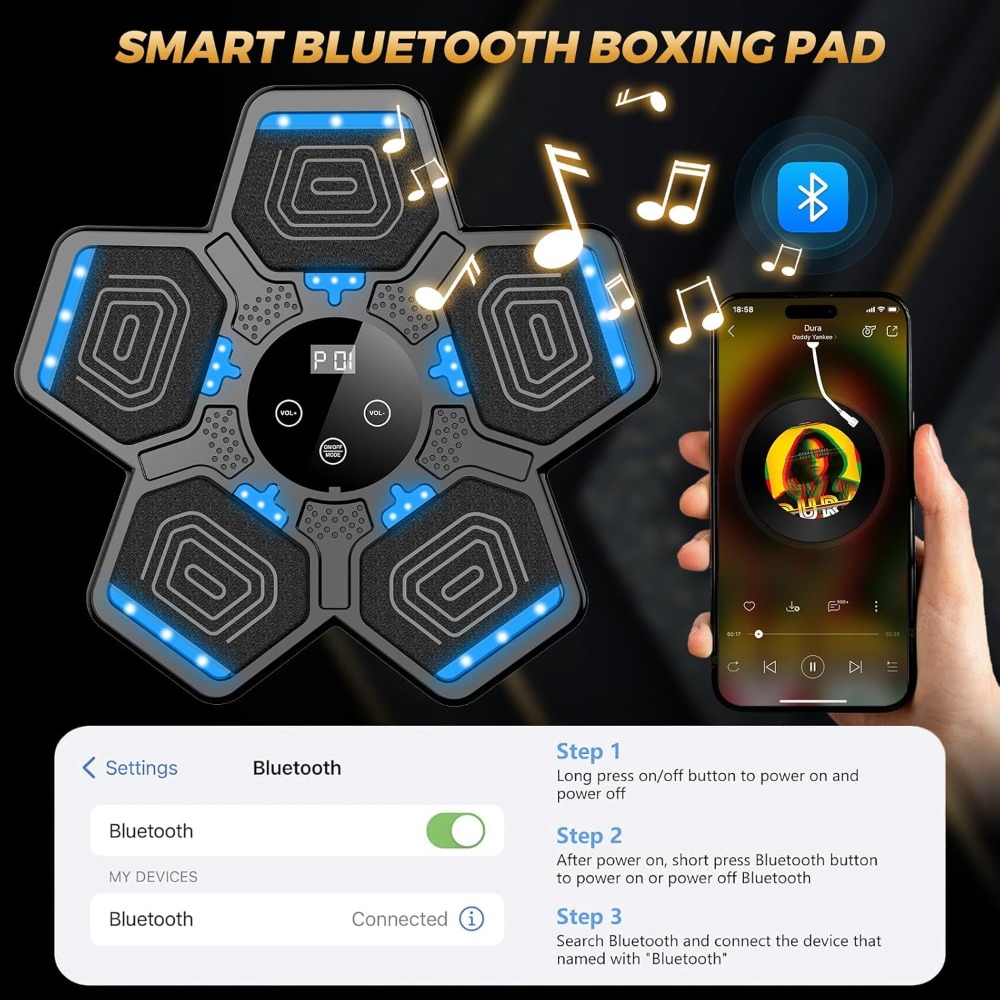 Music Boxing Machine for Adult - Workout Glove Gym 리뷰 및 가격