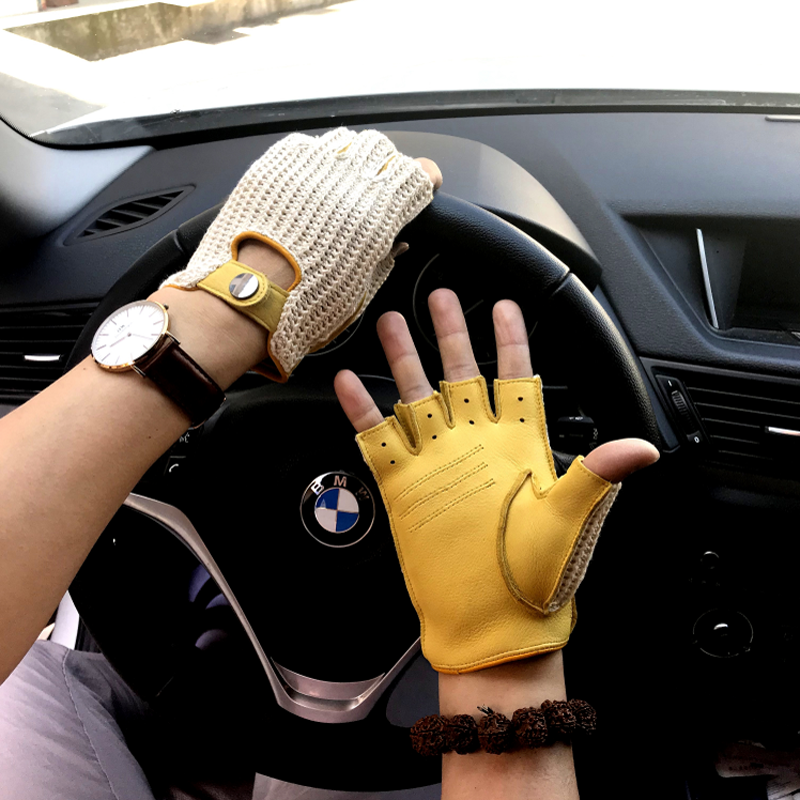 2025 New Men genuine leather g - Leather Driving Glove 리뷰 및 가격