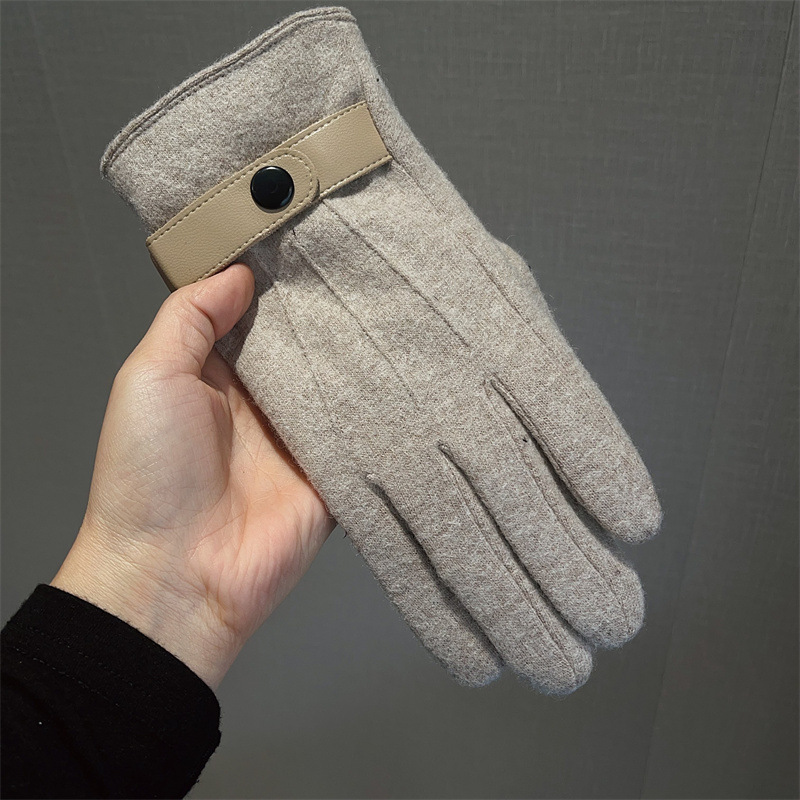 Gloves Men Wool Fleece Lined T - Wool Glove Lined 리뷰 및 가격
