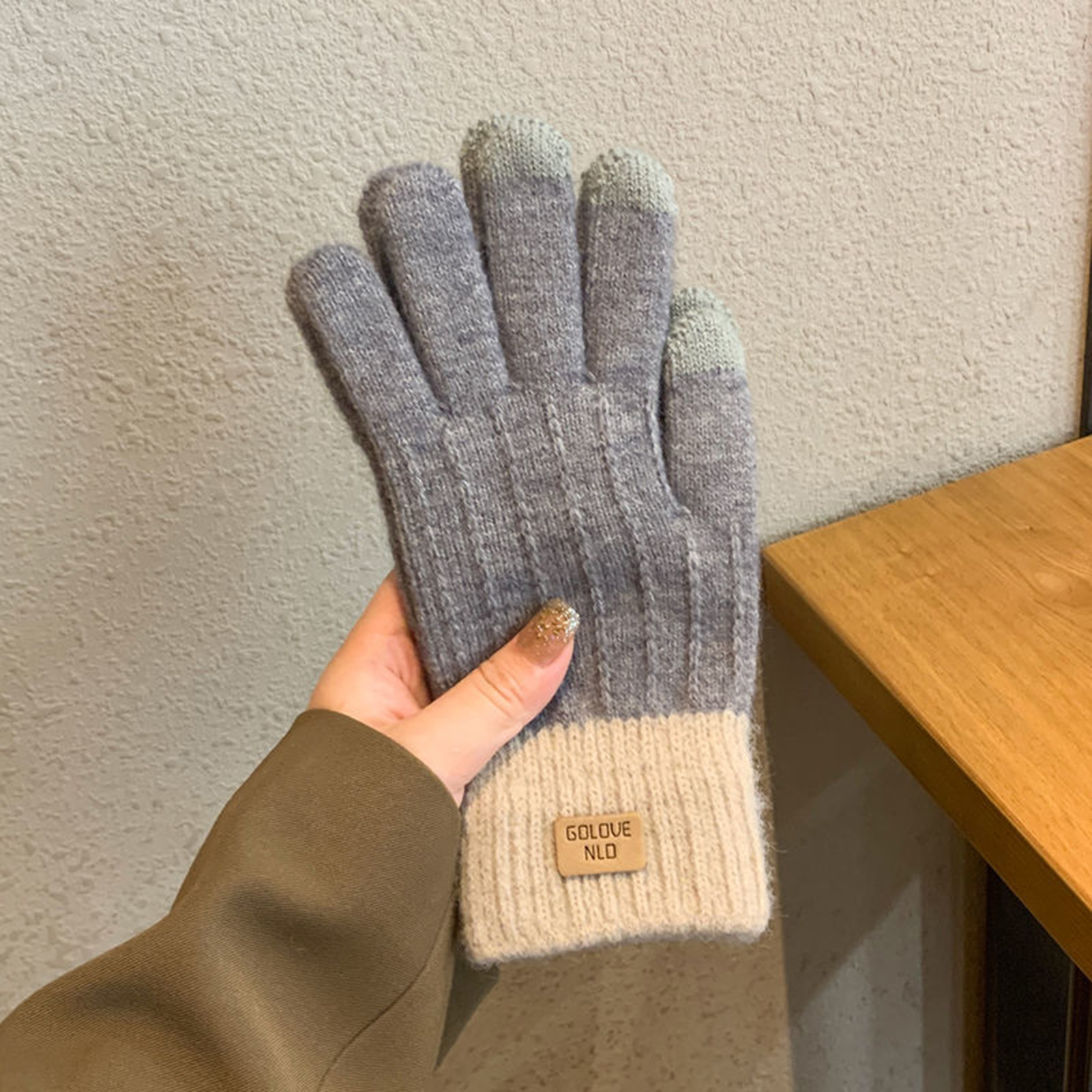 Women's Cable Knit Gloves Warm - Wool Glove Lined 리뷰 및 가격