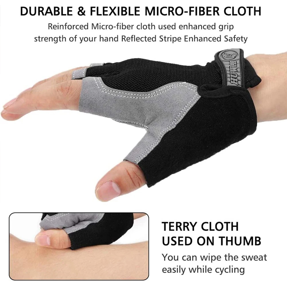 Non-Slip Half-Finger Training  - Workout Glove Gym 리뷰 및 가격