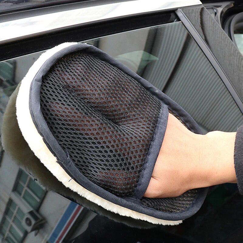 Car Wash Wool Gloves Thickened - Wool Glove Lined 리뷰 및 가격