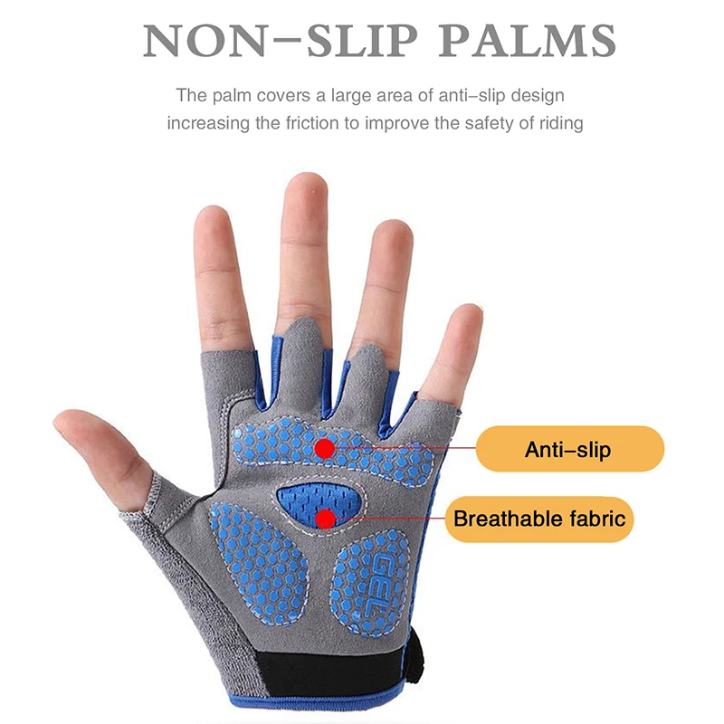 Kids Half Finger Sports Cyclin - Cycling Glove Padded 리뷰 및 가격