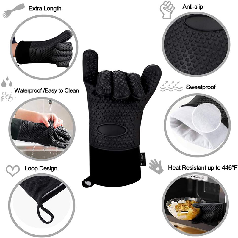 Silicone Oven Gloves Heat Resi - Oven Mitt Silicone 리뷰 및 가격