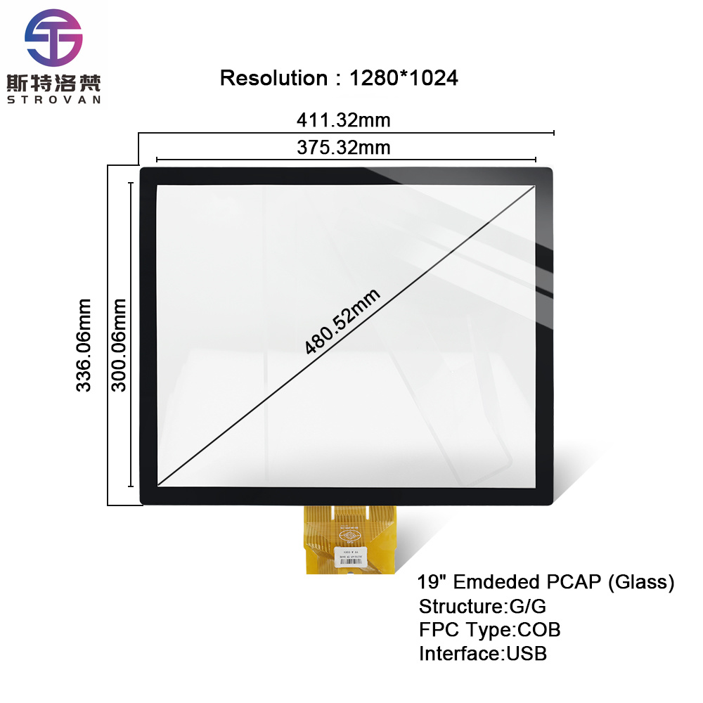 19 Inch PCAP  Screen Industria - Touchscreen Glove Capacitive 리뷰 및 가격