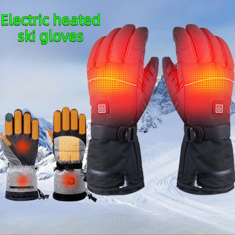 Waterproof Electric Heated Ski - Ski Glove Waterproof 리뷰 및 가격