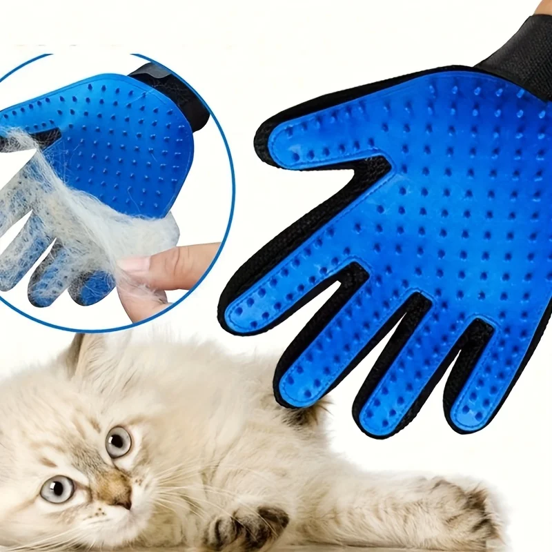 Pet Gloves Cat Grooming Gloves - Rubber Glove Cleaning 리뷰 및 가격