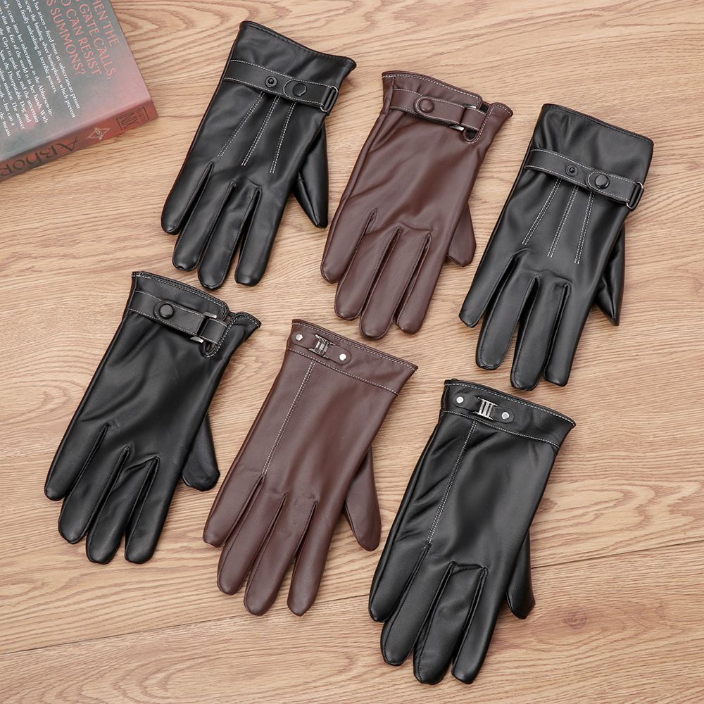 Men's Fleece Thermal Leather G - Leather Driving Glove 리뷰 및 가격