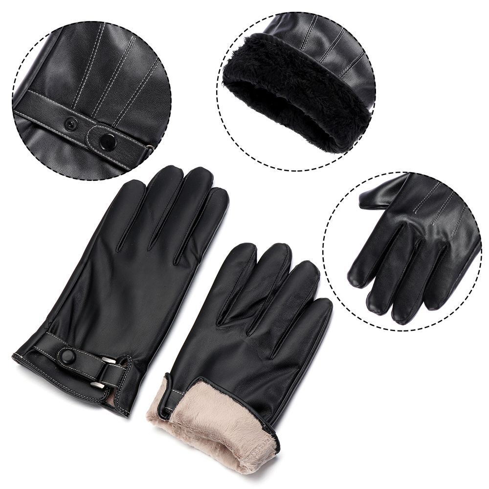 Men's Fleece Thermal Leather G - Leather Driving Glove 리뷰 및 가격