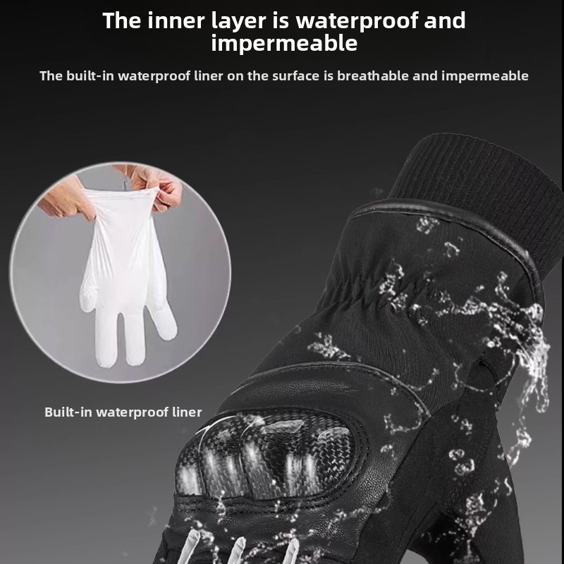 Winter Warm Motorcycle Gloves  - Motorcycle Glove Knuckle 리뷰 및 가격