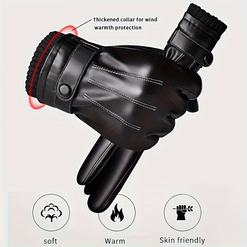 1Pair Winter Gloves Warm Drivi - Leather Driving Glove 리뷰 및 가격