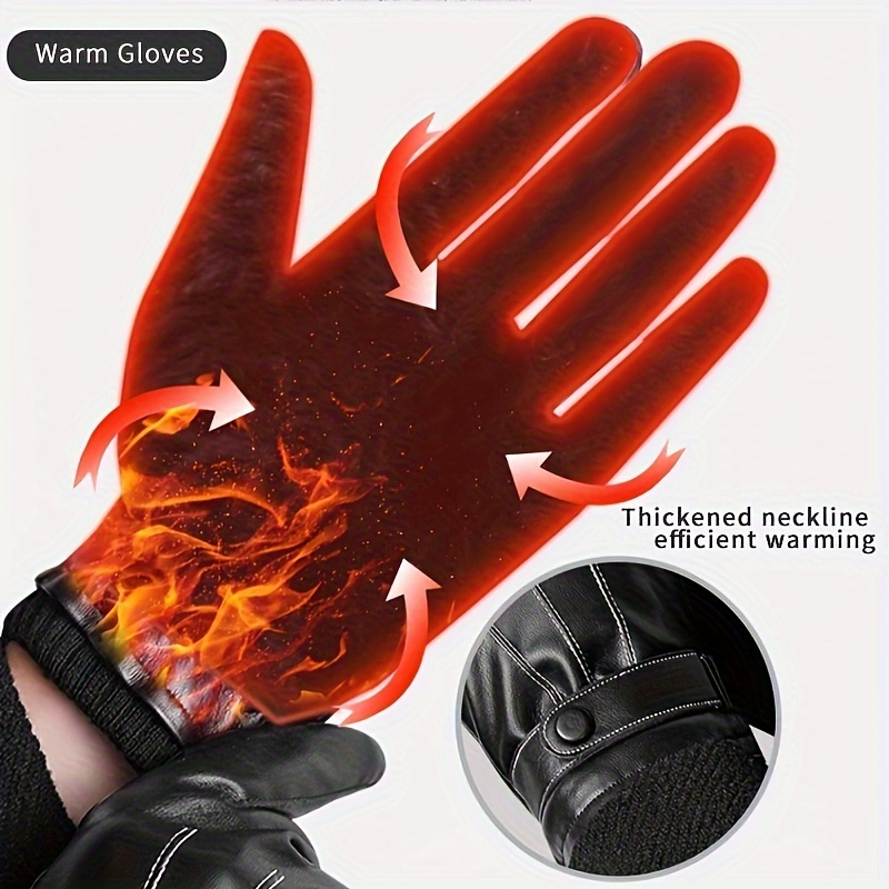 1Pair Winter Gloves Warm Drivi - Leather Driving Glove 리뷰 및 가격