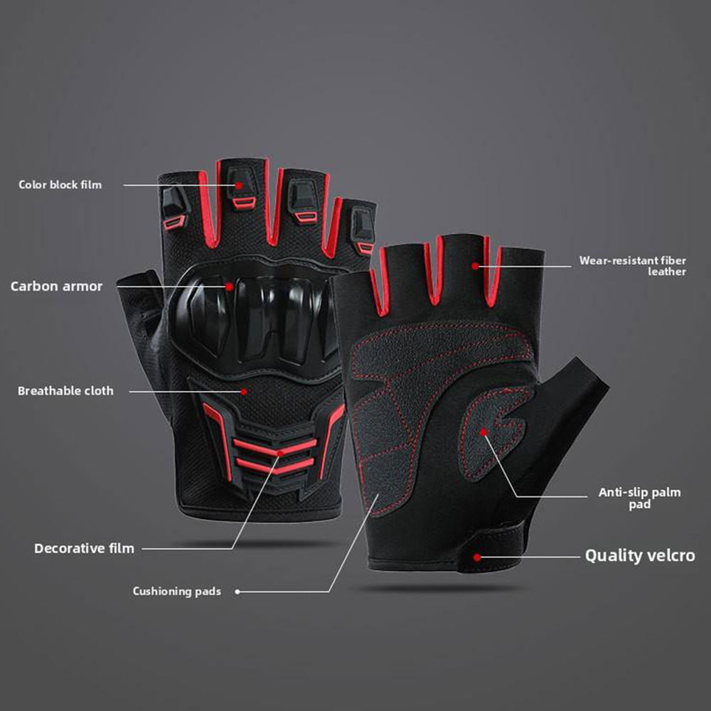 Breathable Motorcycle Gloves S - Cycling Glove Padded 리뷰 및 가격