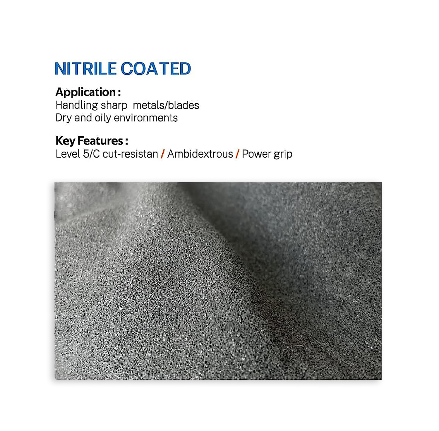 1/3Pair, Level 5Cut-Resistant  - Nitrile Mechanic Glove 리뷰 및 가격