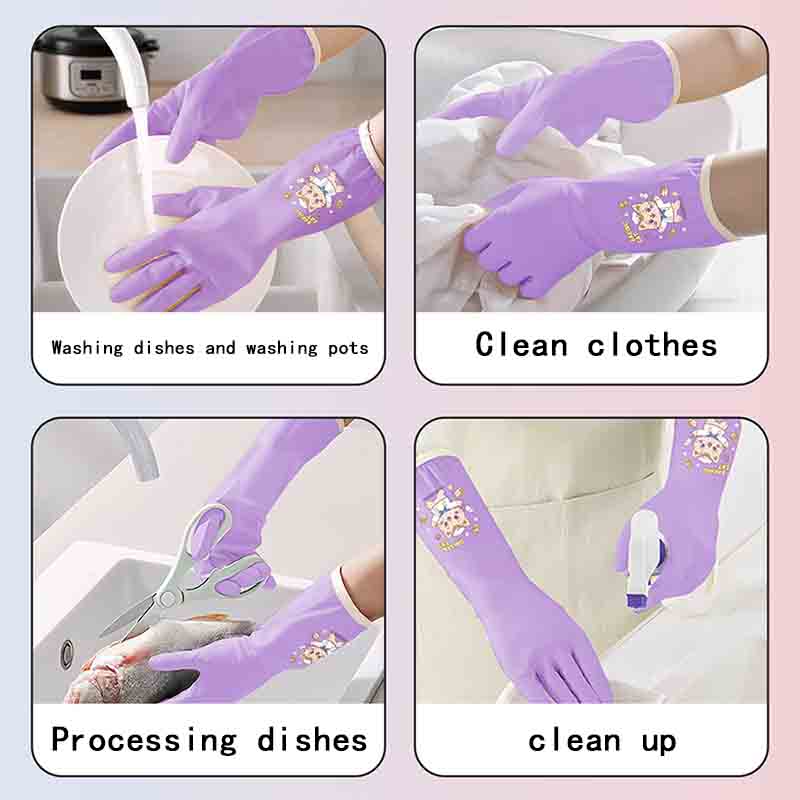 1 pair of household cleaning a - Dish Glove Rubber 리뷰 및 가격