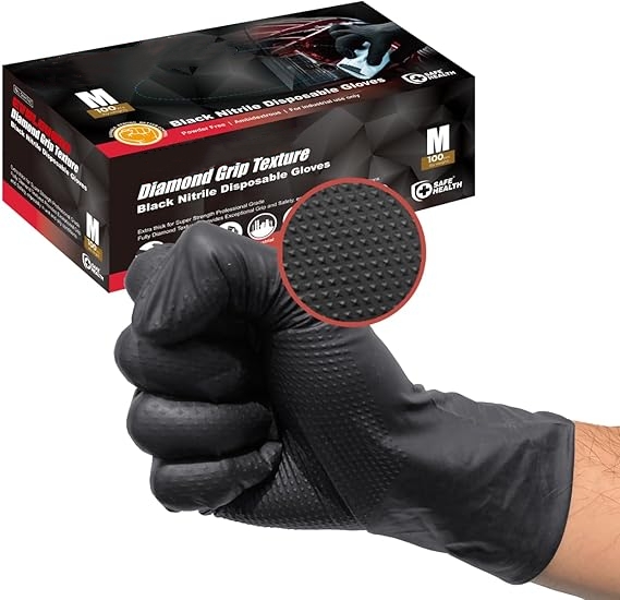 Black Nitrile Gloves Disposabl - Nitrile Mechanic Glove 리뷰 및 가격