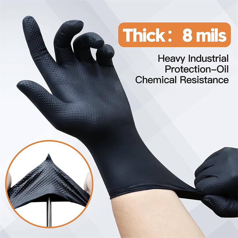 Black Nitrile Gloves Disposabl - Nitrile Mechanic Glove 리뷰 및 가격