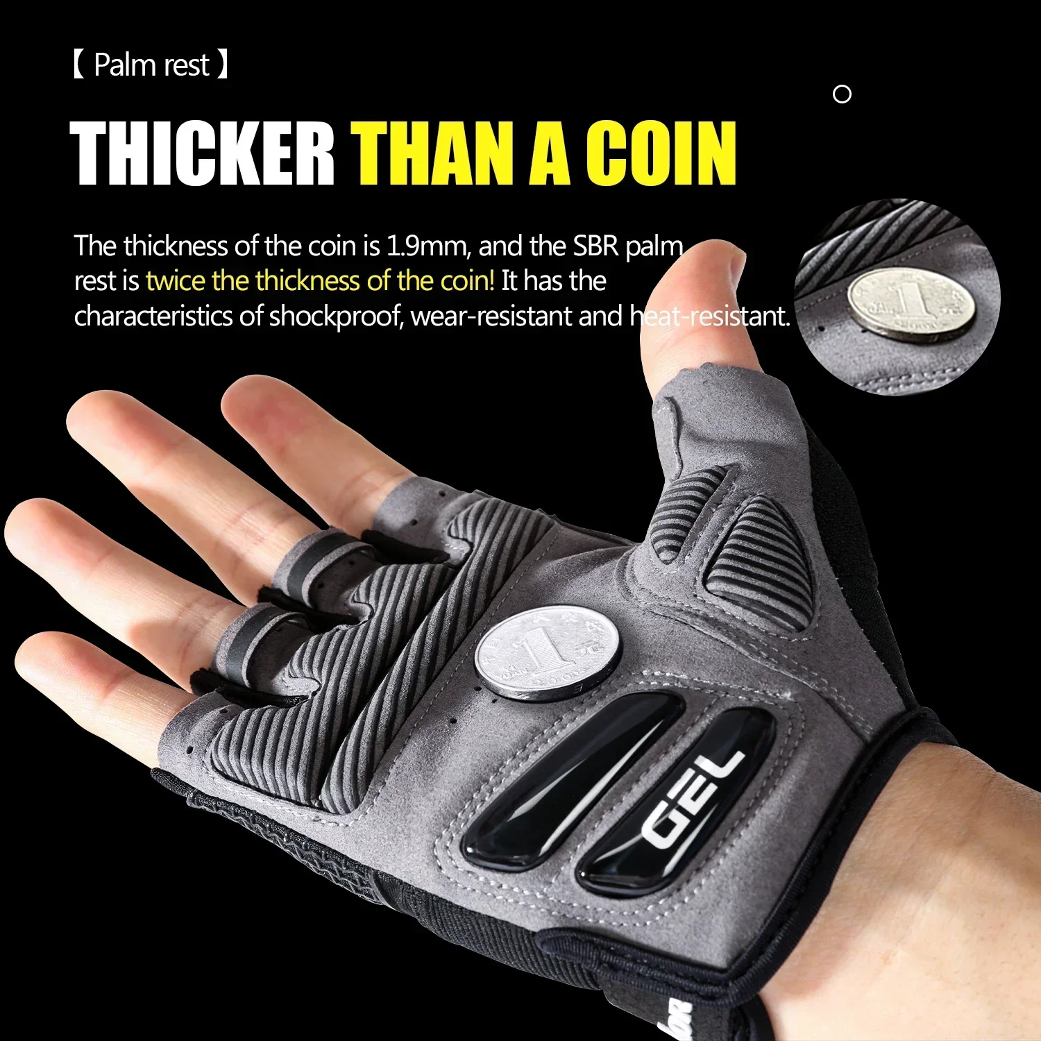 Anti Slip Shock Breathable Hal - Workout Glove Gym 리뷰 및 가격