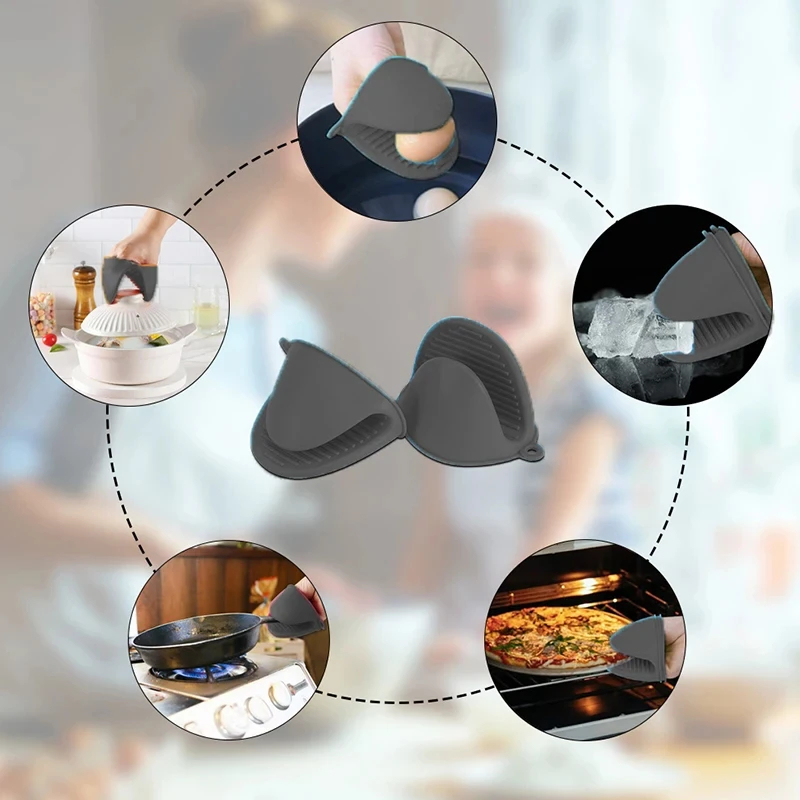 2pcs Mini Oven Gloves Silicone - Oven Mitt Silicone 리뷰 및 가격