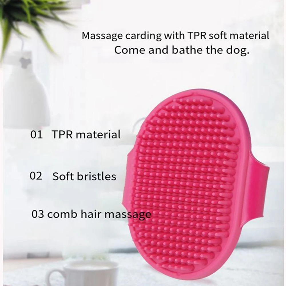 Pet Cleaning Brush Dog Cats Ba - Rubber Glove Cleaning 리뷰 및 가격