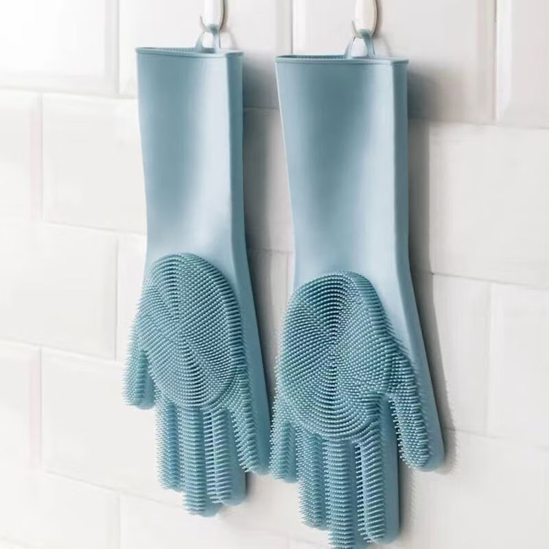 Silicone dishwashing gloves, m - Dish Glove Rubber 리뷰 및 가격