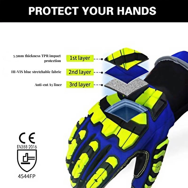 XYEHS ANSI CUT A5 Rescue Extri - Work Glove Impact 리뷰 및 가격