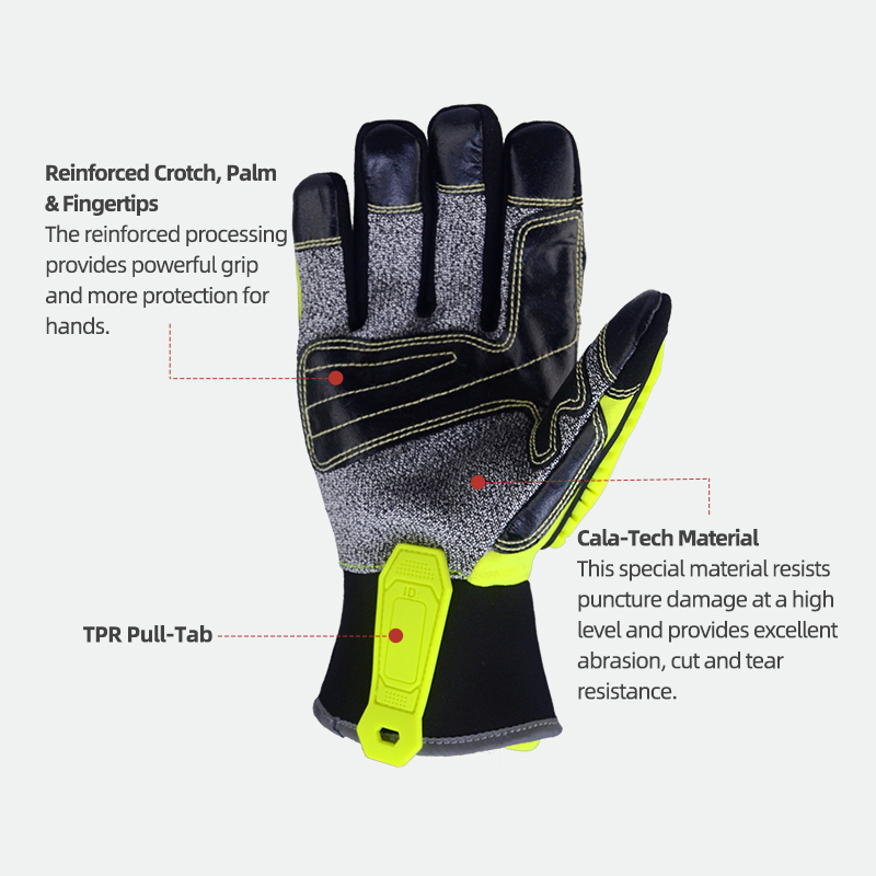 XYEHS ANSI CUT A5 Rescue Extri - Work Glove Impact 리뷰 및 가격