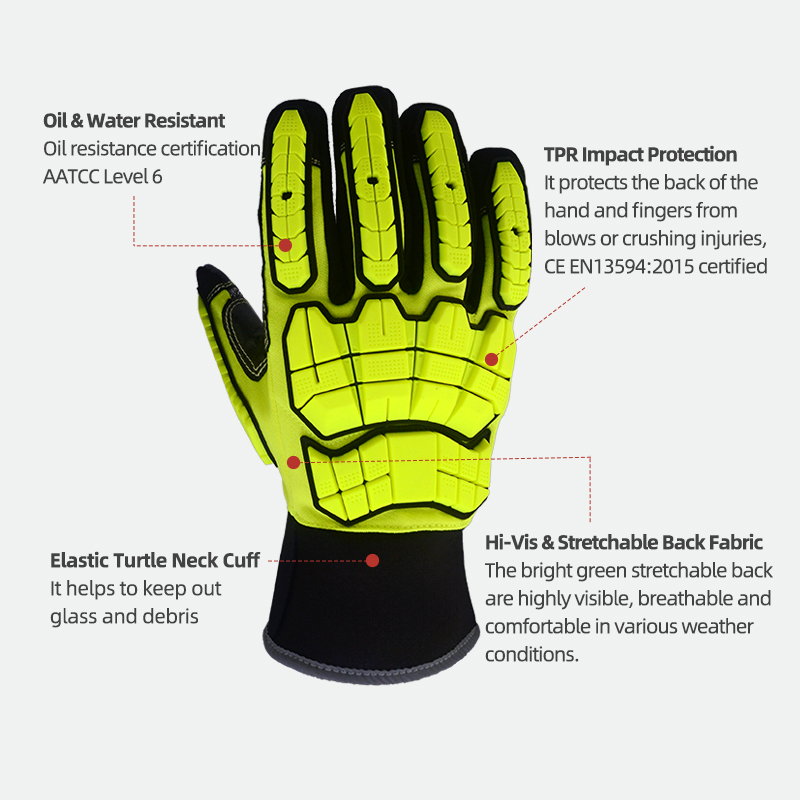 XYEHS ANSI CUT A5 Rescue Extri - Work Glove Impact 리뷰 및 가격