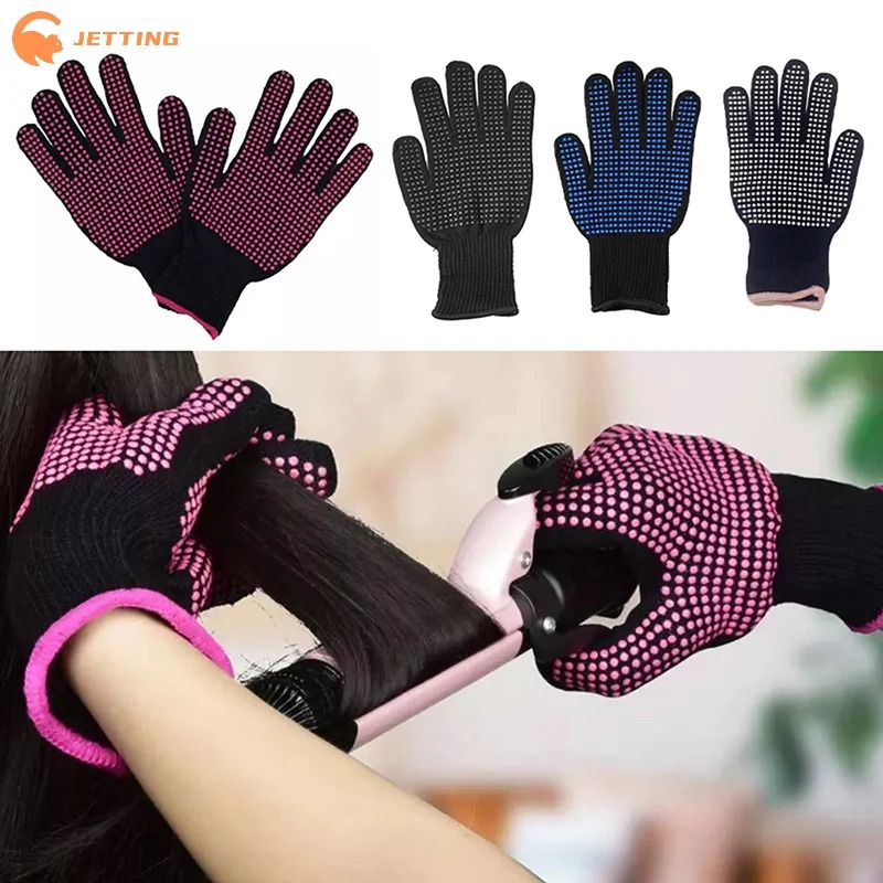 1Pcs Hair Salon Styling Gloves - Heat Resistant Glove 리뷰 및 가격