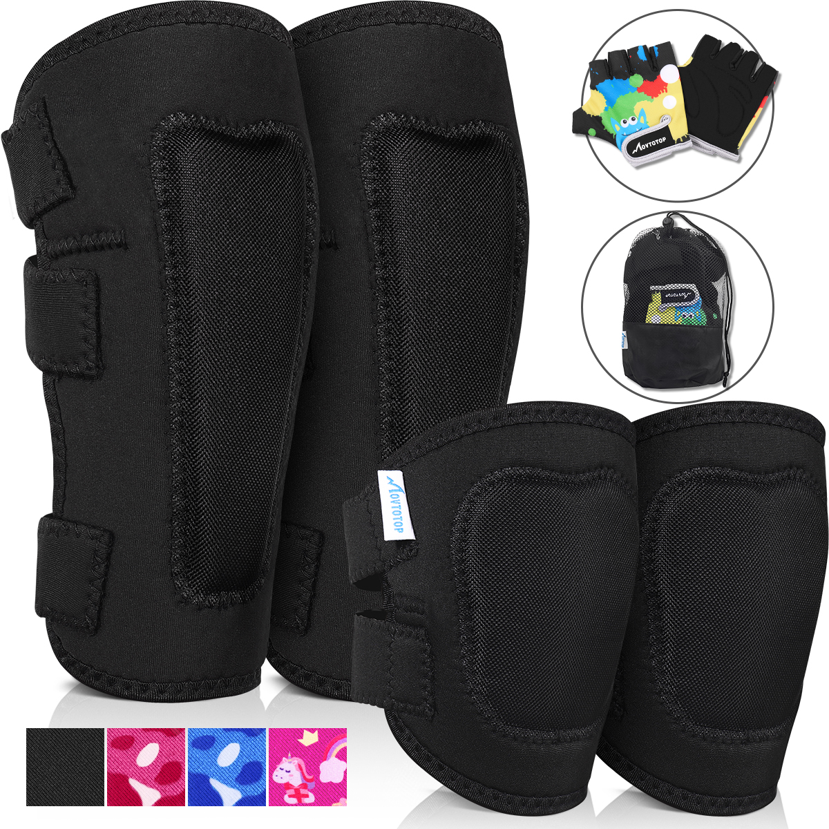 MOVTOTOP Protective Gear Set K - Cycling Glove Padded 리뷰 및 가격