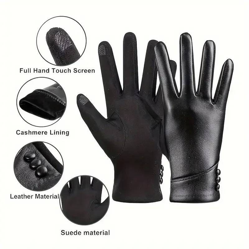 Women Gloves Touch Screen Wool - Wool Glove Lined 리뷰 및 가격