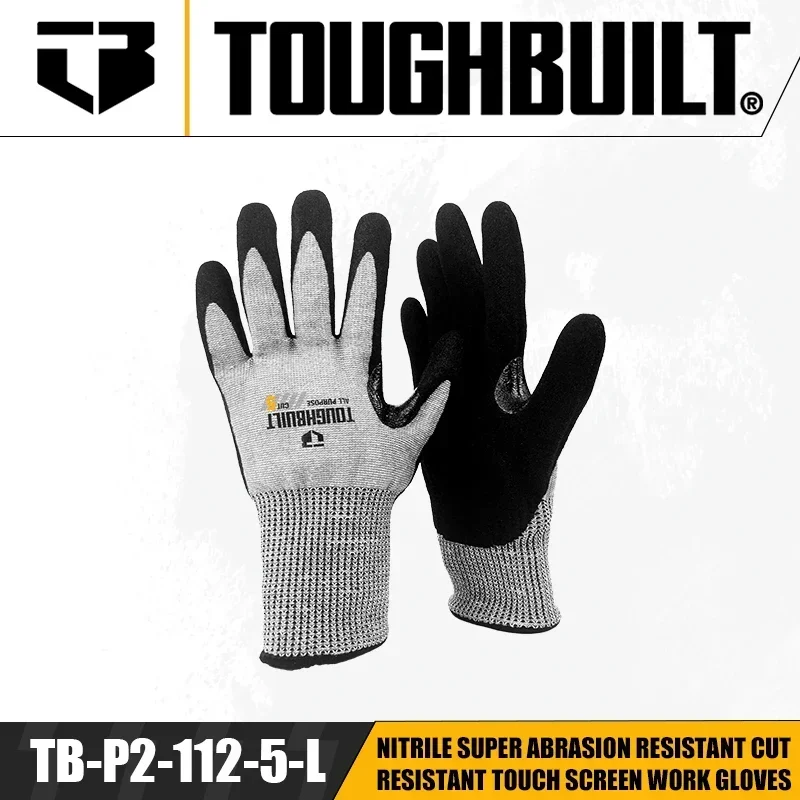 TOUGHBUILT TB-P2-112-5-L Nitri - Nitrile Mechanic Glove 리뷰 및 가격