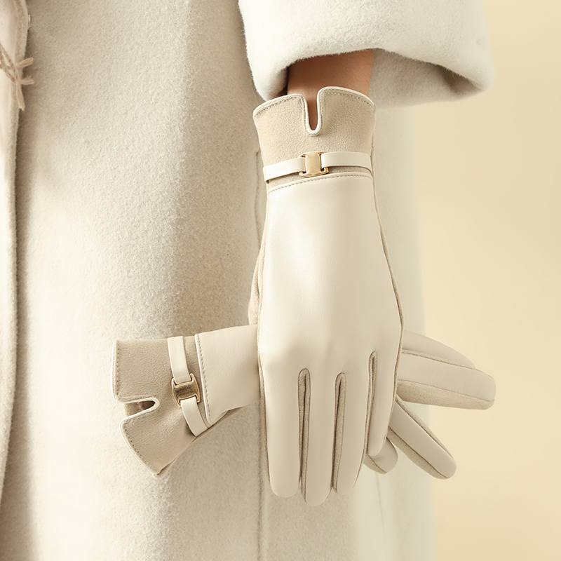 1 Pair of Gloves for Women in  - Leather Driving Glove 리뷰 및 가격