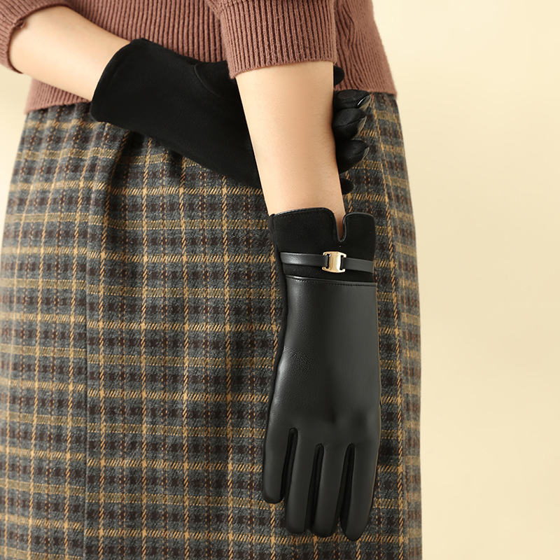 1 Pair of Gloves for Women in  - Leather Driving Glove 리뷰 및 가격