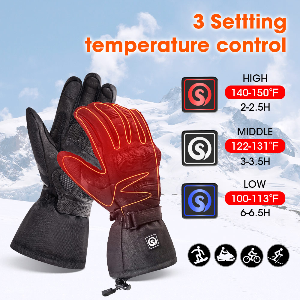 Snow Deer Winter Electric Heat - Ski Glove Waterproof 리뷰 및 가격