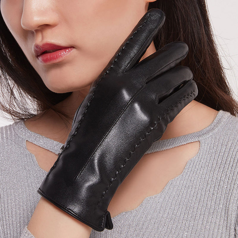 Women's Sheepskin Gloves Winte - Leather Driving Glove 리뷰 및 가격