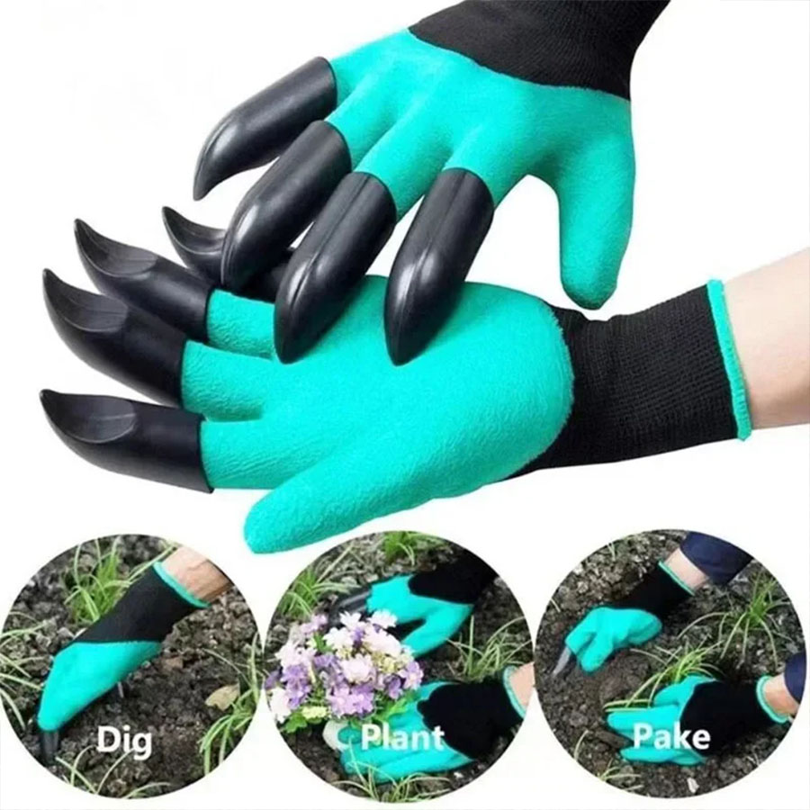 1Pair Gardening Gloves with Cl - Gardening Glove Waterproof 리뷰 및 가격