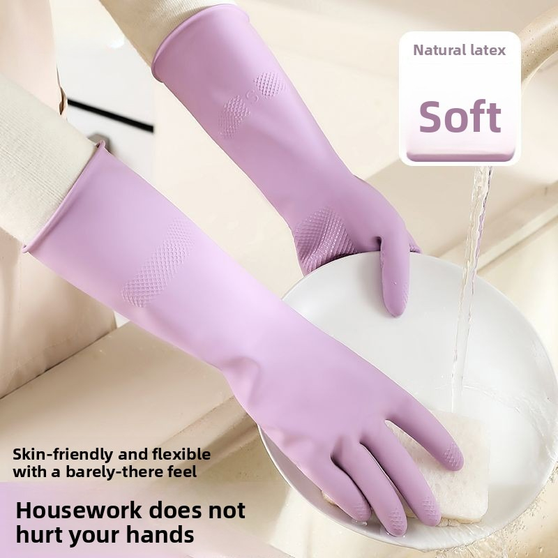 Latex Dish Washing Gloves,with - Dish Glove Rubber 리뷰 및 가격