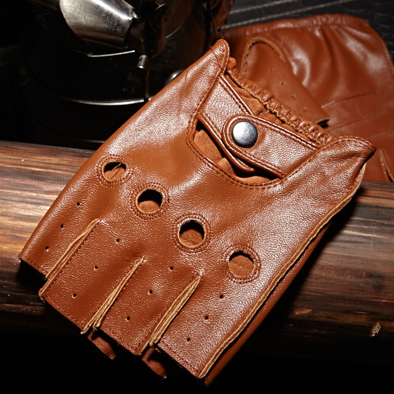 High Quality Man's Half Finger - Leather Driving Glove 리뷰 및 가격