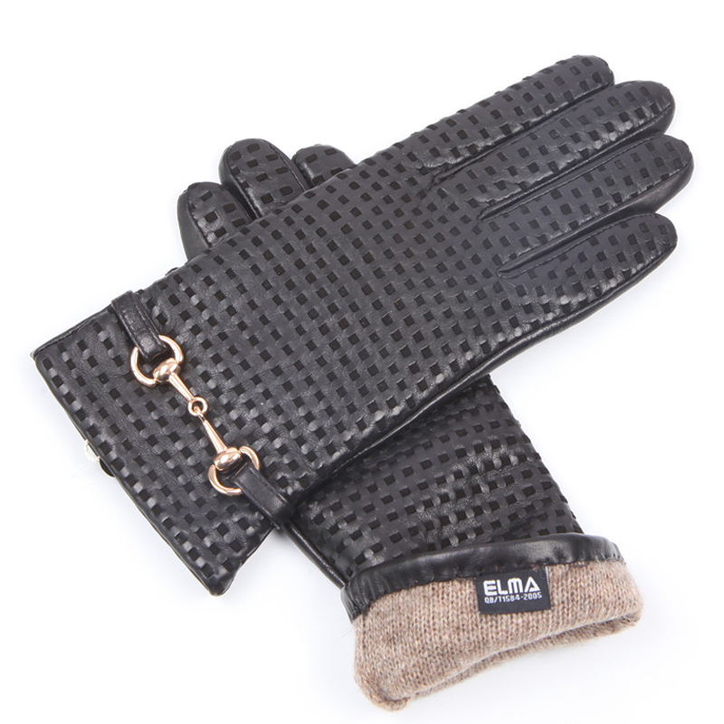 Real Leather Gloves Female The - Wool Glove Lined 리뷰 및 가격