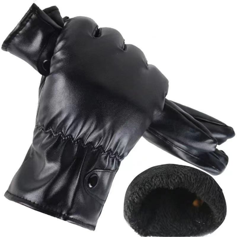 Winter Fashion Black PU Leathe - Leather Driving Glove 리뷰 및 가격