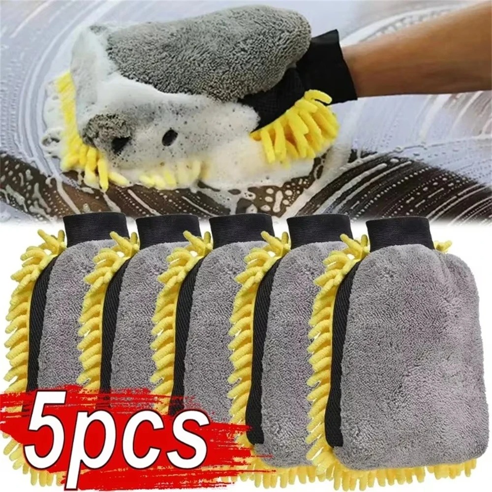 1/5pcs Car Washing Gloves Wate - Gardening Glove Waterproof 리뷰 및 가격