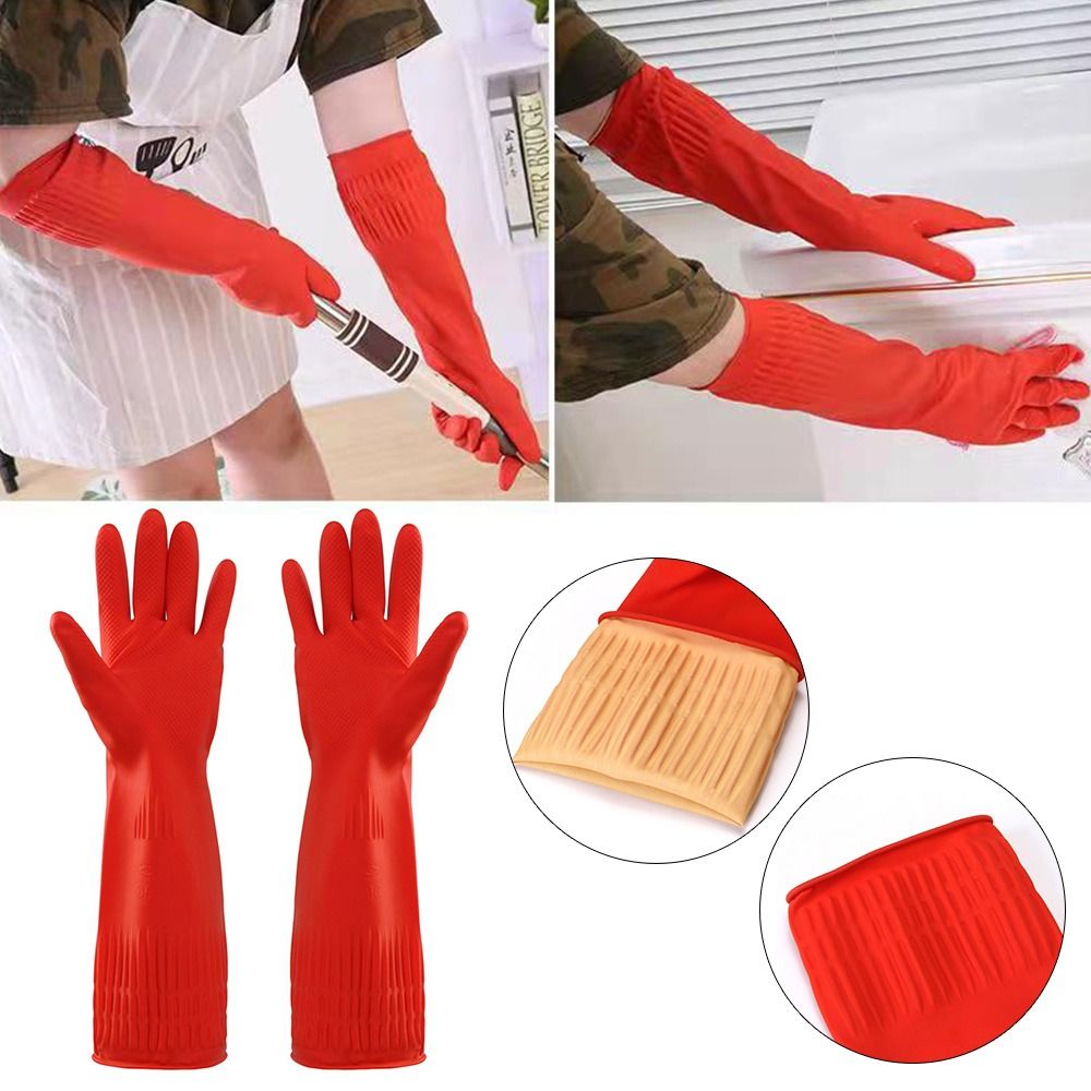 1 Pair Heavy Duty Rubber Glove - Dish Glove Rubber 리뷰 및 가격