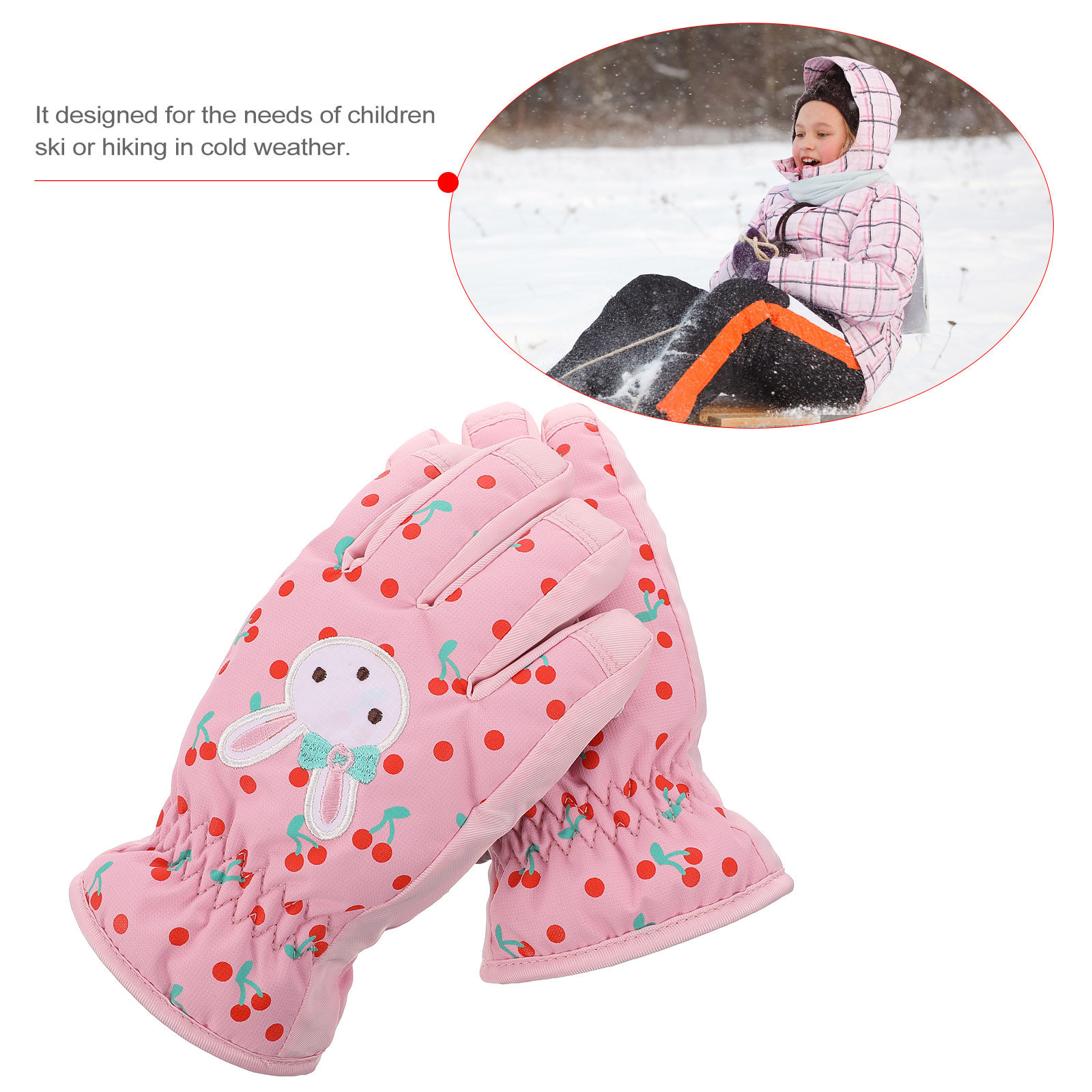 1Pair Children Ski Gloves Wate - Winter Glove Insulated 리뷰 및 가격