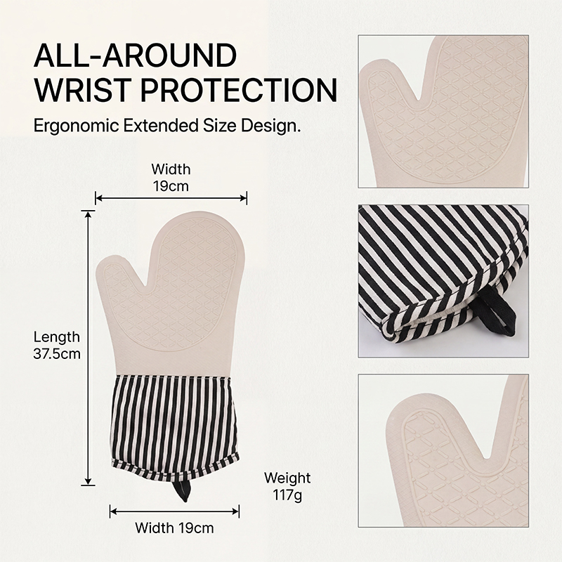 Anti-scald Silicone Gloves Hea - Oven Mitt Silicone 리뷰 및 가격