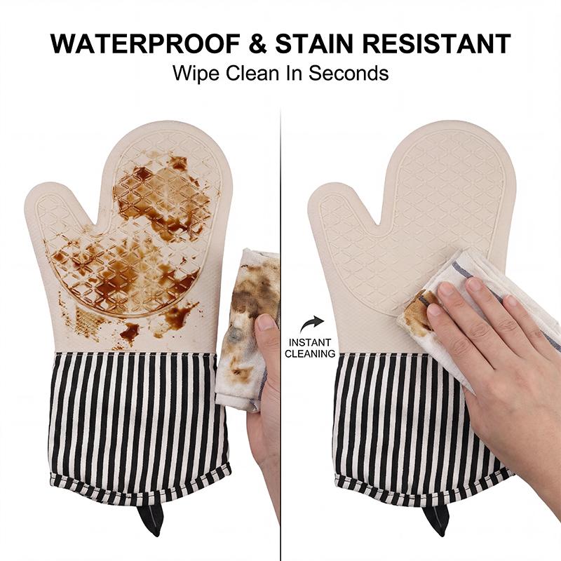 Anti-scald Silicone Gloves Hea - Oven Mitt Silicone 리뷰 및 가격