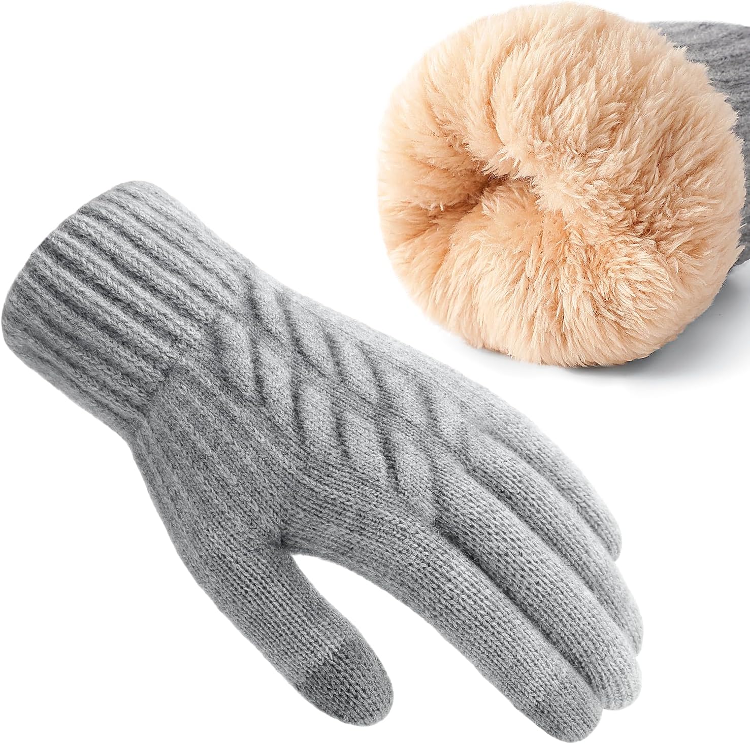Winter Gloves – Thick Wool Fle - Winter Glove Insulated 리뷰 및 가격