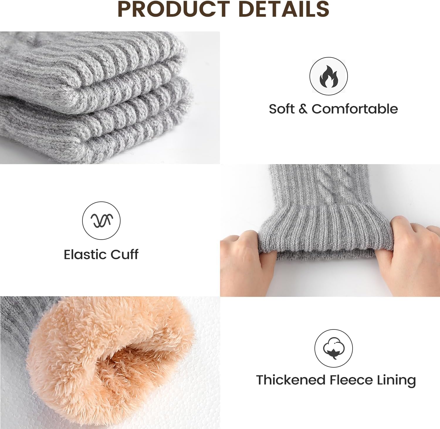 Winter Gloves – Thick Wool Fle - Winter Glove Insulated 리뷰 및 가격