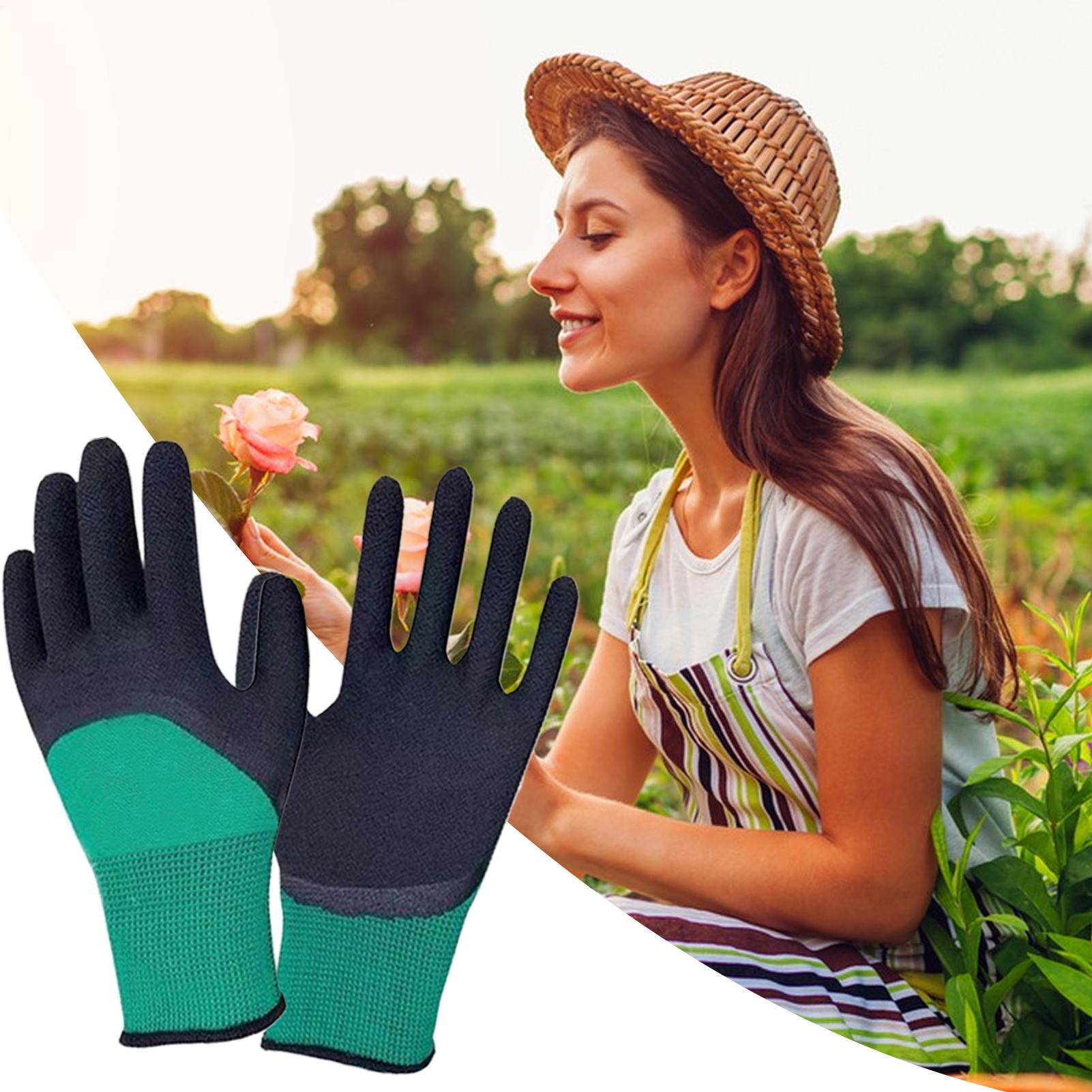 1Pair of Gardening Gloves Rubb - Gardening Glove Waterproof 리뷰 및 가격